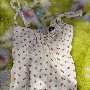 Reformation Floral Top